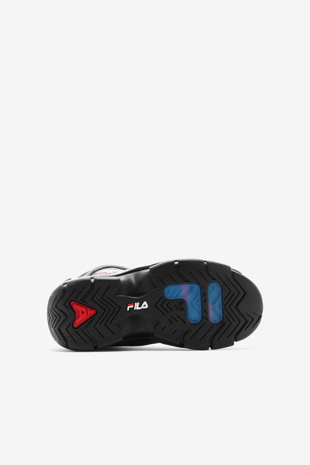Big Kids\' Grant Hill 2 25η επετειακή έκδοση μαύρο/άσπρο/κόκκινο Fila
