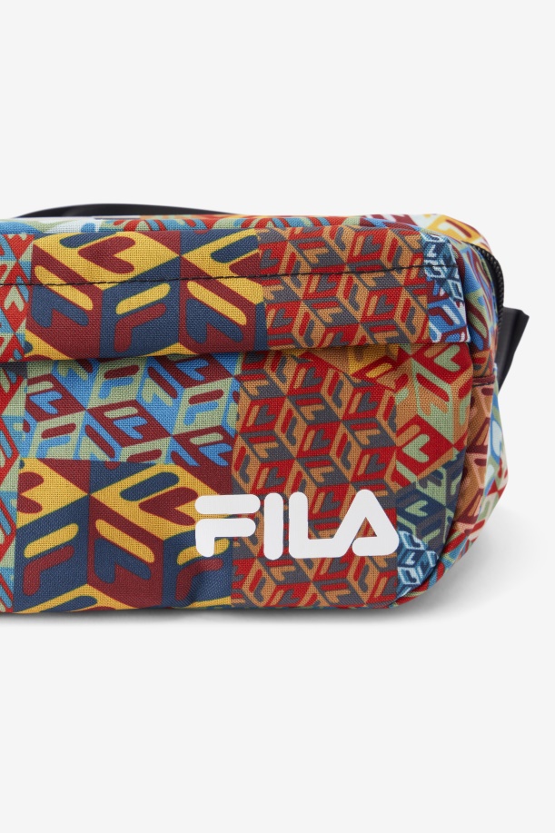 Fila Ocean/κίτρινο/λευκό μπάλωμα Jorina τύπωμα Fanny Pack