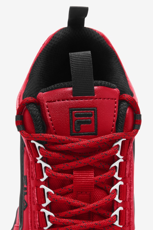 Fila Red/black Small Kids\' Oakmont Tr