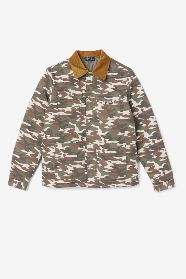 Camo Print/καφέ μπρονζέ
