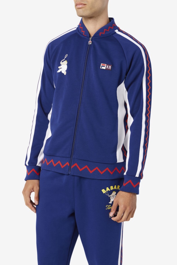 Fila X Rb Babar Iggy Jacket Fila Beacon μπλε/λευκό