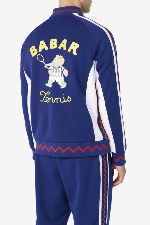 Fila X Rb Babar Iggy Jacket Fila Beacon μπλε/λευκό