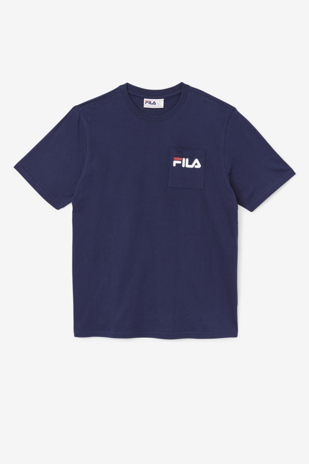 μπλουζάκι τσέπης Peacoat Fila Curtis