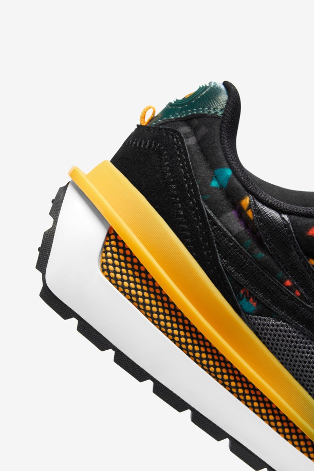 μεγάλα παιδικά Renno Fila Black/jun Bug/σαφράν