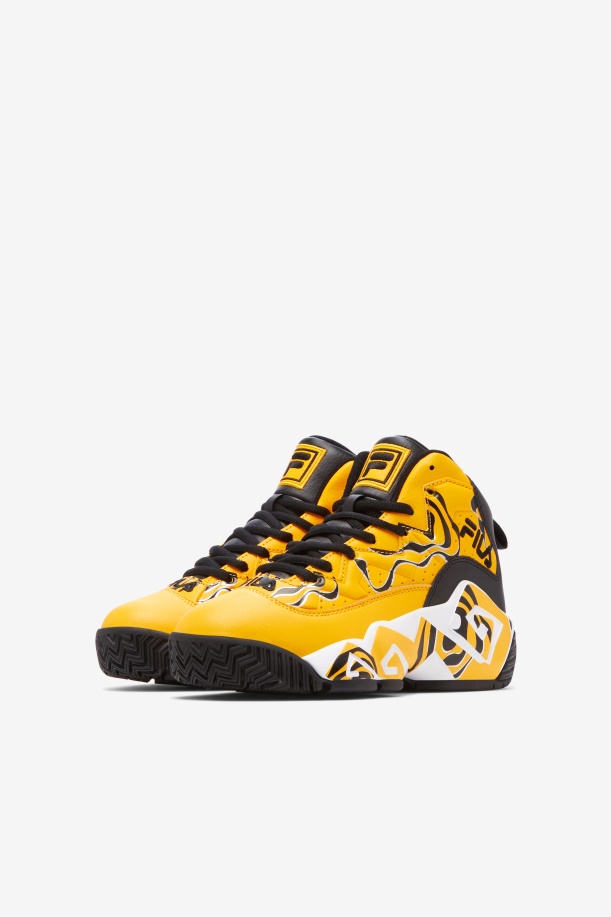 χρυσό/μαύρο/άσπρο Fila Big Kids\' Mb