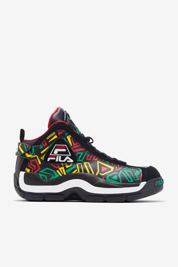Fila Black/jelly Bean/lemon ανδρική επιχορήγηση λόφος 2