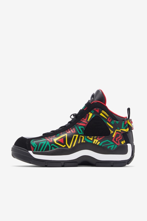 Fila Black/jelly Bean/lemon ανδρική επιχορήγηση λόφος 2