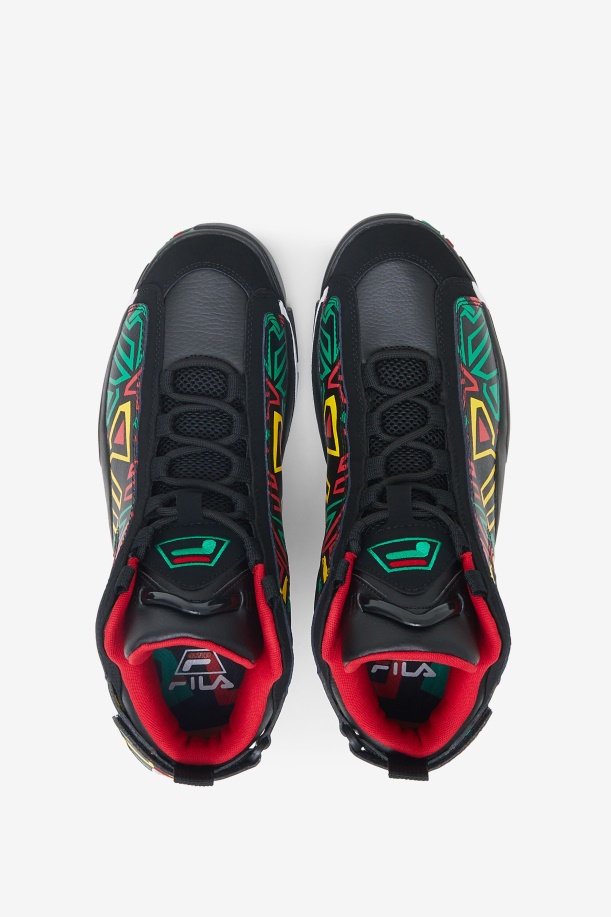 Fila Black/jelly Bean/lemon ανδρική επιχορήγηση λόφος 2