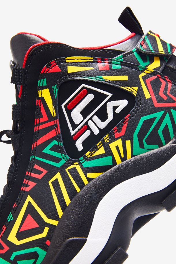 Fila Black/jelly Bean/lemon ανδρική επιχορήγηση λόφος 2