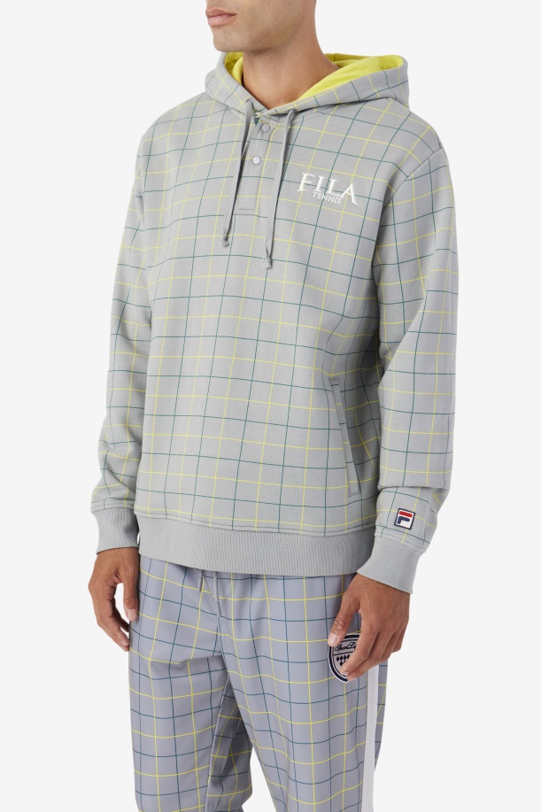 Rish Hoodie Fila μνημείο/κίτρινο/Ιούνιο ζωύφιο