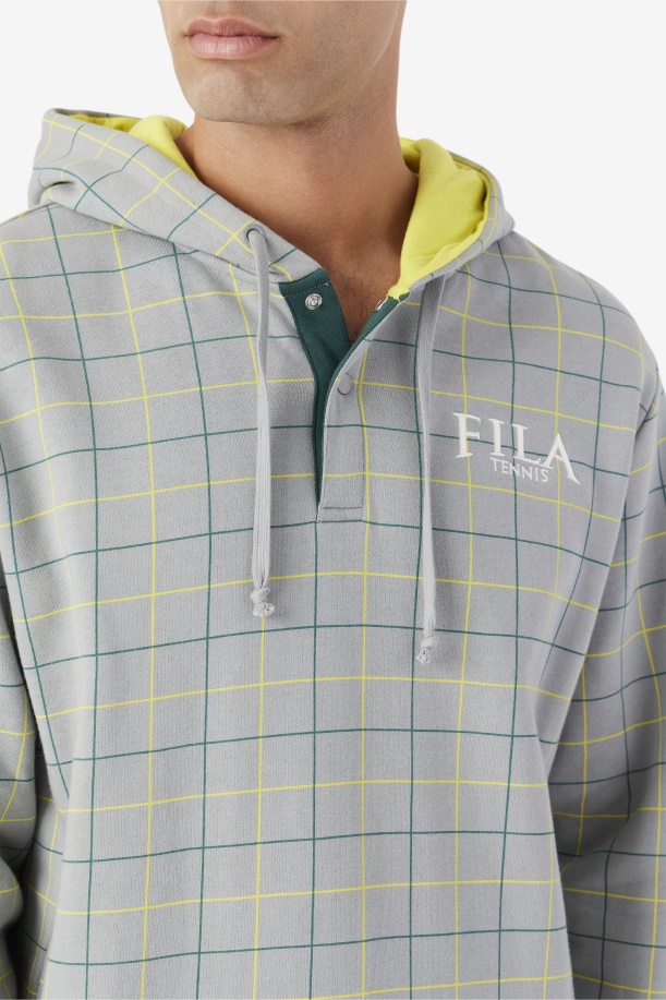 Rish Hoodie Fila μνημείο/κίτρινο/Ιούνιο ζωύφιο