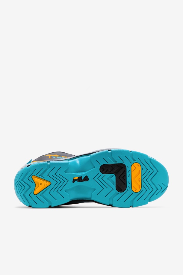 ανδρική επιχορήγηση λόφος 2 X Semi-pro Fila Black/teal/zinnia