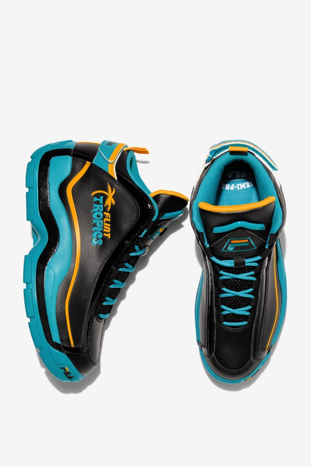 ανδρική επιχορήγηση λόφος 2 X Semi-pro Fila Black/teal/zinnia