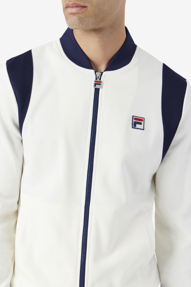 Fila Egret/navy Colton Bomber