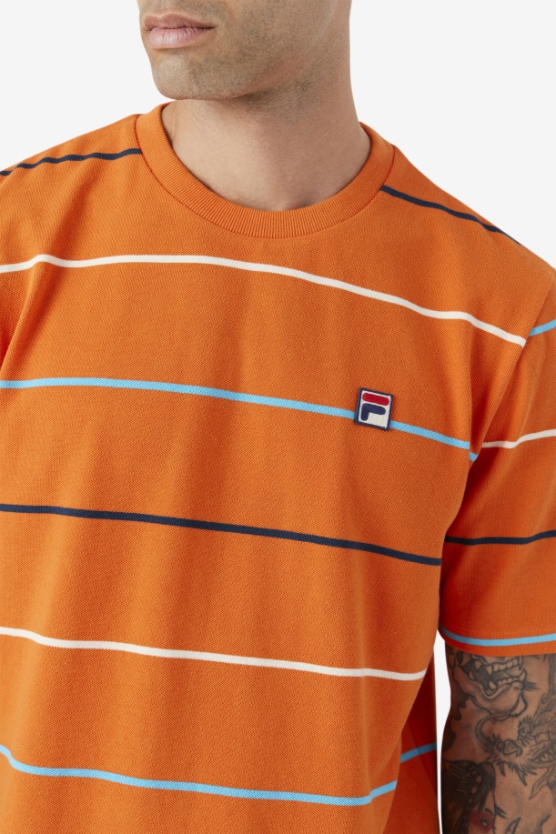 Fila Thiago Crew πορτοκαλί/γαλαζοπράσινο/τσικίνι