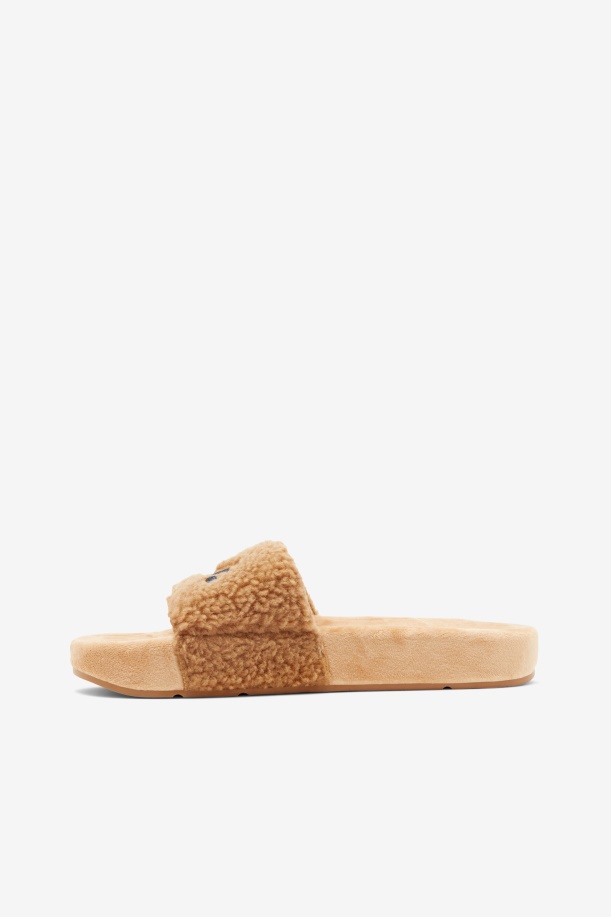 Fila Beige/navy/κόκκινο γυναικείο Fuzzy Drifter