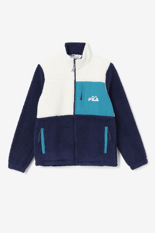 μπουφάν τσικνιάς/navy/deep Lake Fila Ravi Sherpa