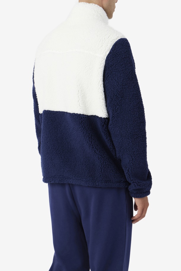 μπουφάν τσικνιάς/navy/deep Lake Fila Ravi Sherpa