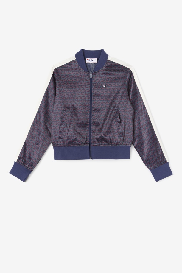 Fila Farah σατέν σακάκι Peacoat/tofu