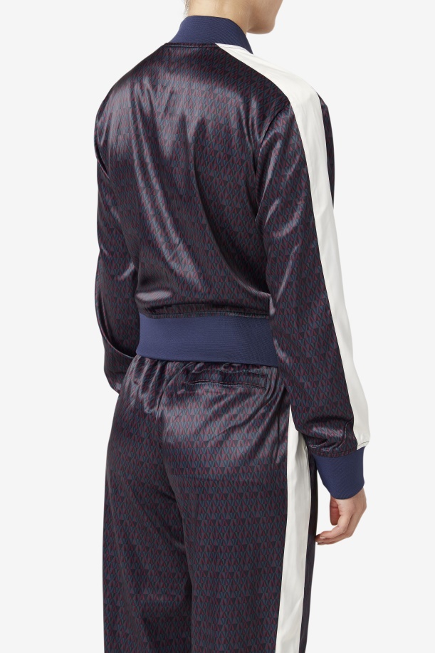 Fila Farah σατέν σακάκι Peacoat/tofu
