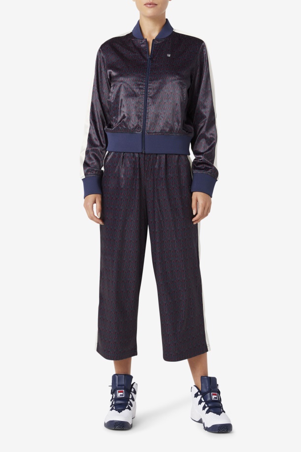Fila Farah σατέν σακάκι Peacoat/tofu