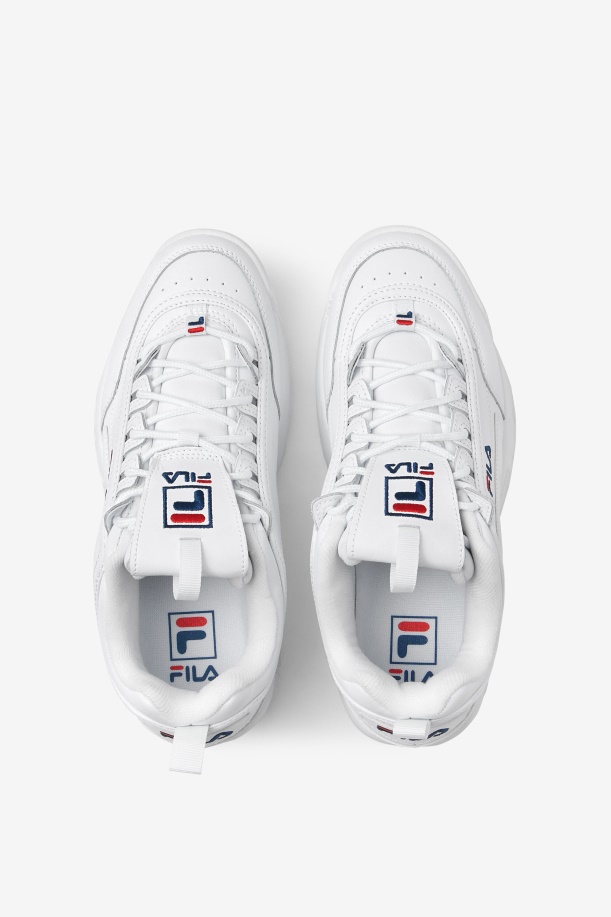 Fila λευκό/ναυτικό/κόκκινο ανδρικό Disruptor 2 Premium