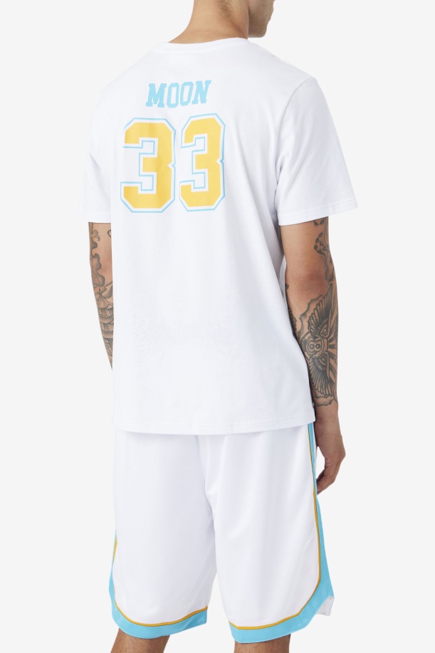 λευκό Semi-pro Moon Tee Fila