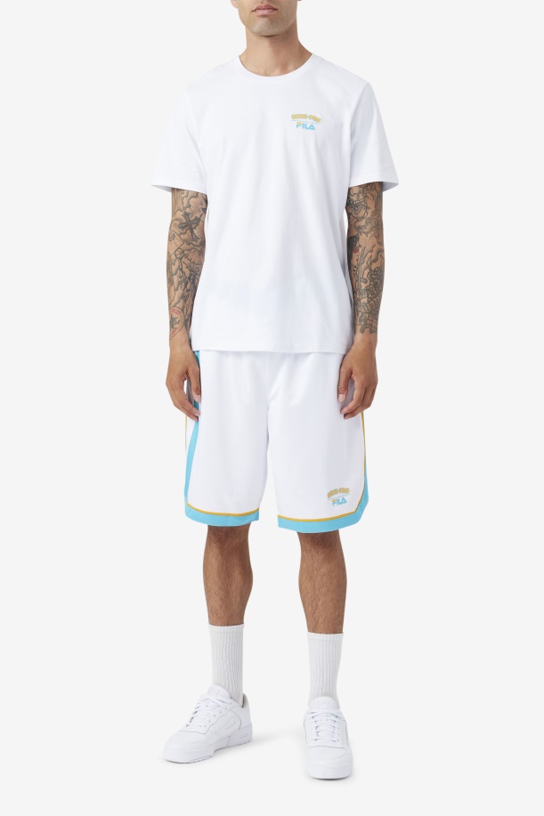 λευκό Semi-pro Moon Tee Fila