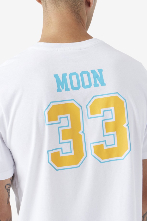 λευκό Semi-pro Moon Tee Fila