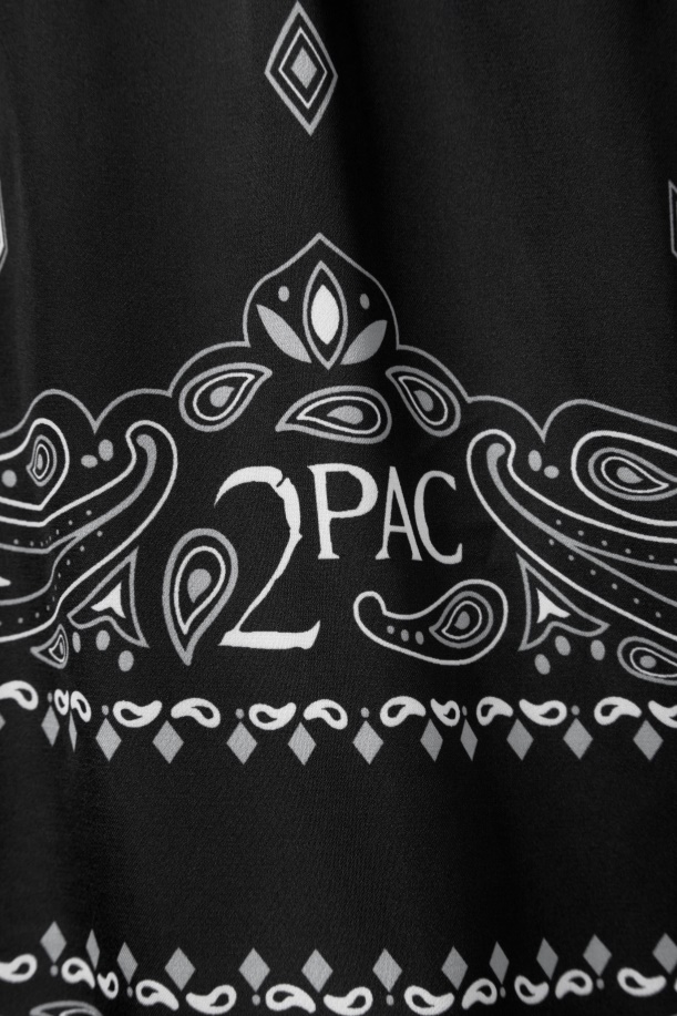 μαύρο/άσπρο μποξερ με στάμπα Fila 2pac