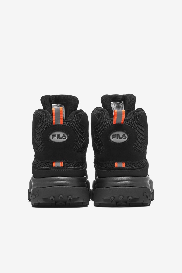 μαύρο γυναικείο μποτάκι Ranger Fila