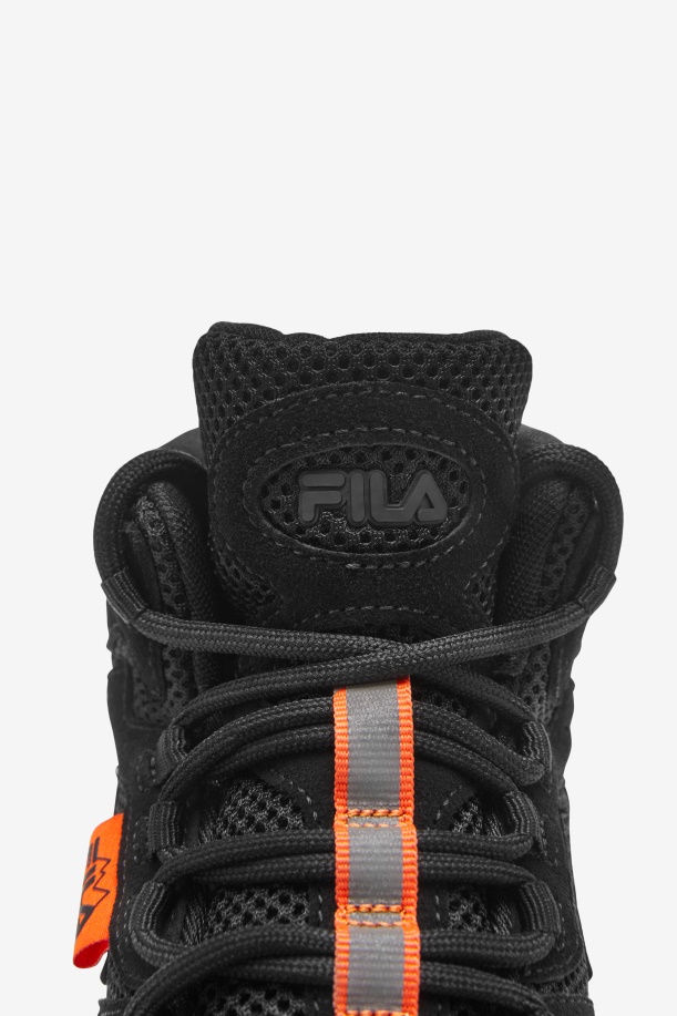 μαύρο γυναικείο μποτάκι Ranger Fila