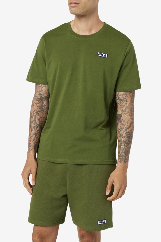 μπλουζάκι σχοινόπρασο Fila Skylar