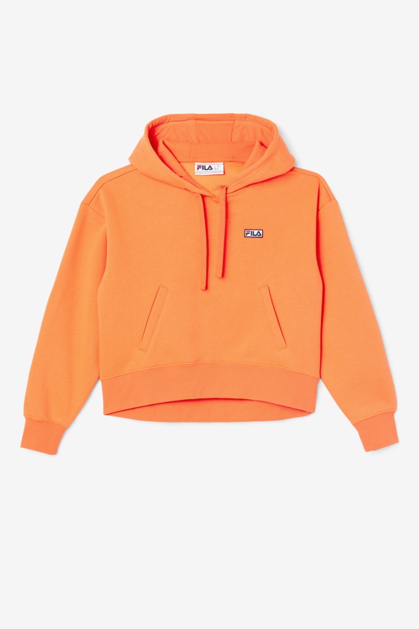 φλογερό κοραλί Fila Marina Hoodie