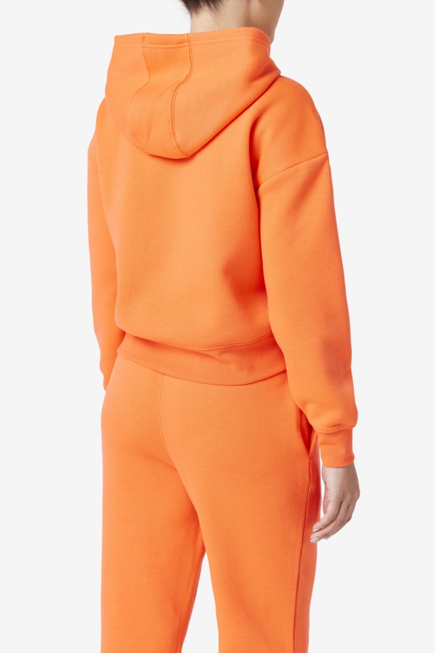 φλογερό κοραλί Fila Marina Hoodie