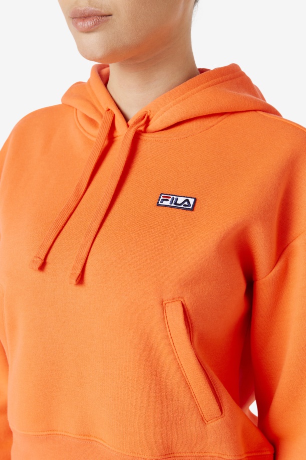 φλογερό κοραλί Fila Marina Hoodie