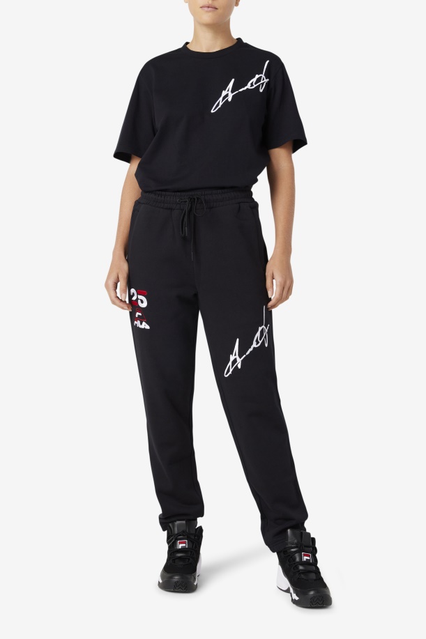 Fila Grant Hill Orson παντελόνι μαύρο