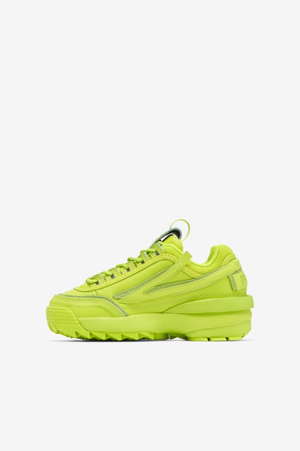 Lime Punch Fila Big Kids\' Disruptor 2 Exp