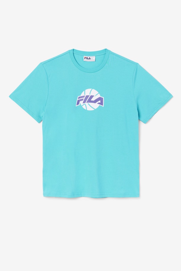 Fila Nomi Tee κεραμικό/λευκό/μωβ