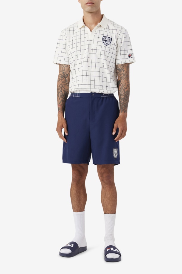 Fila Navy/gardenia/white/june Bug Anyz Short