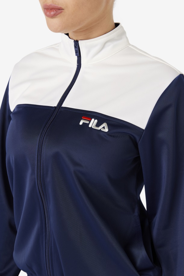 Navy Mckenna σακάκι πίστας Fila