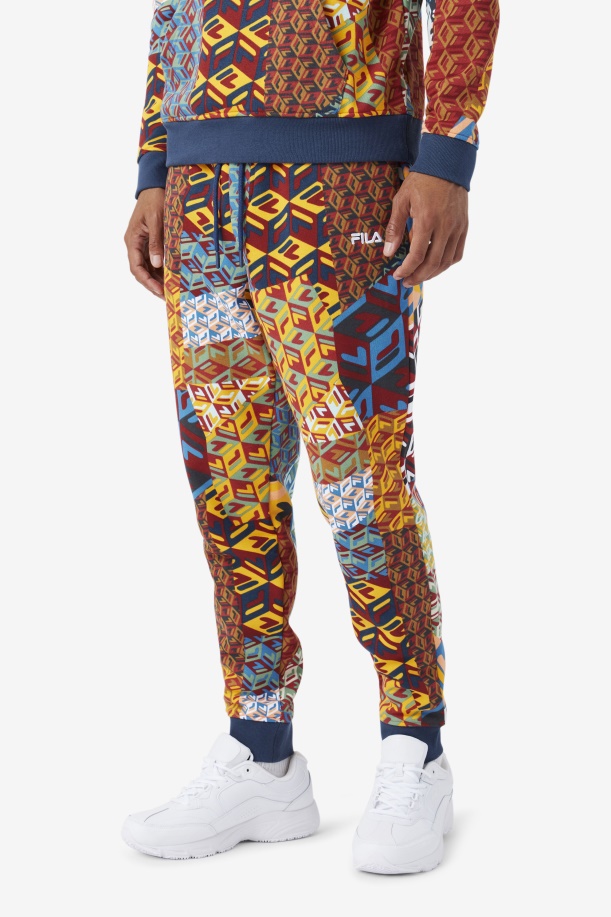 Fila Yellow Print/ocean Amay Jogger