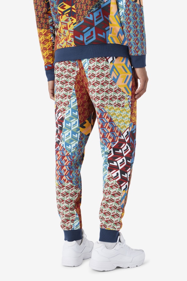 Fila Yellow Print/ocean Amay Jogger