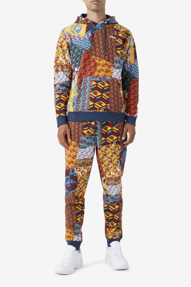Fila Yellow Print/ocean Amay Jogger