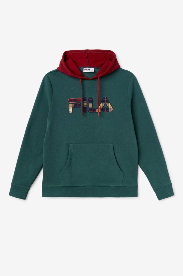 Fila Harnoop Hoodie June Bug/ραβέντι/σαφράν