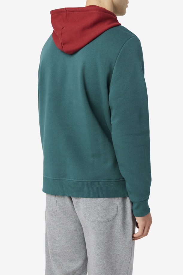 Fila Harnoop Hoodie June Bug/ραβέντι/σαφράν