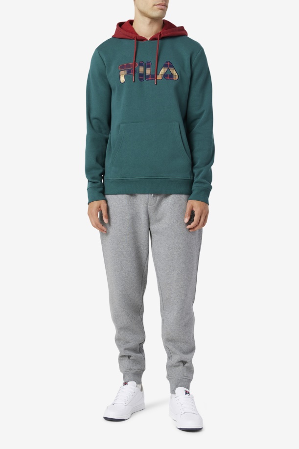 Fila Harnoop Hoodie June Bug/ραβέντι/σαφράν