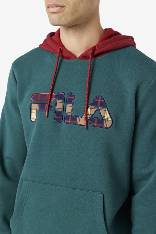 Fila Harnoop Hoodie June Bug/ραβέντι/σαφράν