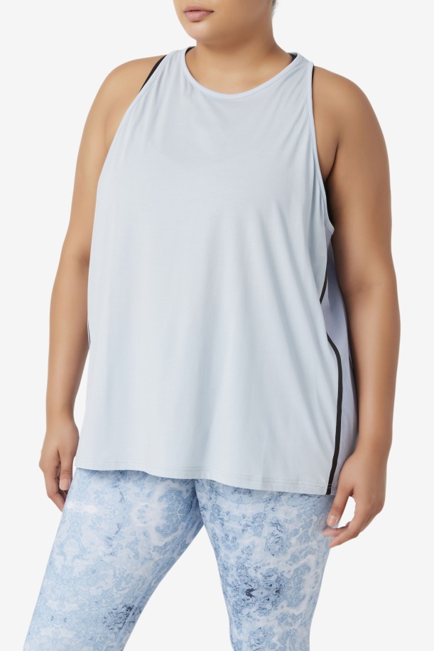 Fila Blue Fog/μαύρο Fi-lux Loose Top Tank