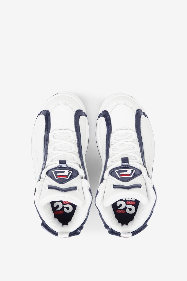 Fila White/navy/red Big Kids\' Grant Hill 2 25η επετειακή έκδοση